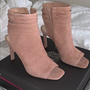 Vince Camuto Rose Tan True Suede Shoe
